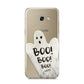 Boo Ghost Custom Samsung Galaxy A5 2017 Case on gold phone