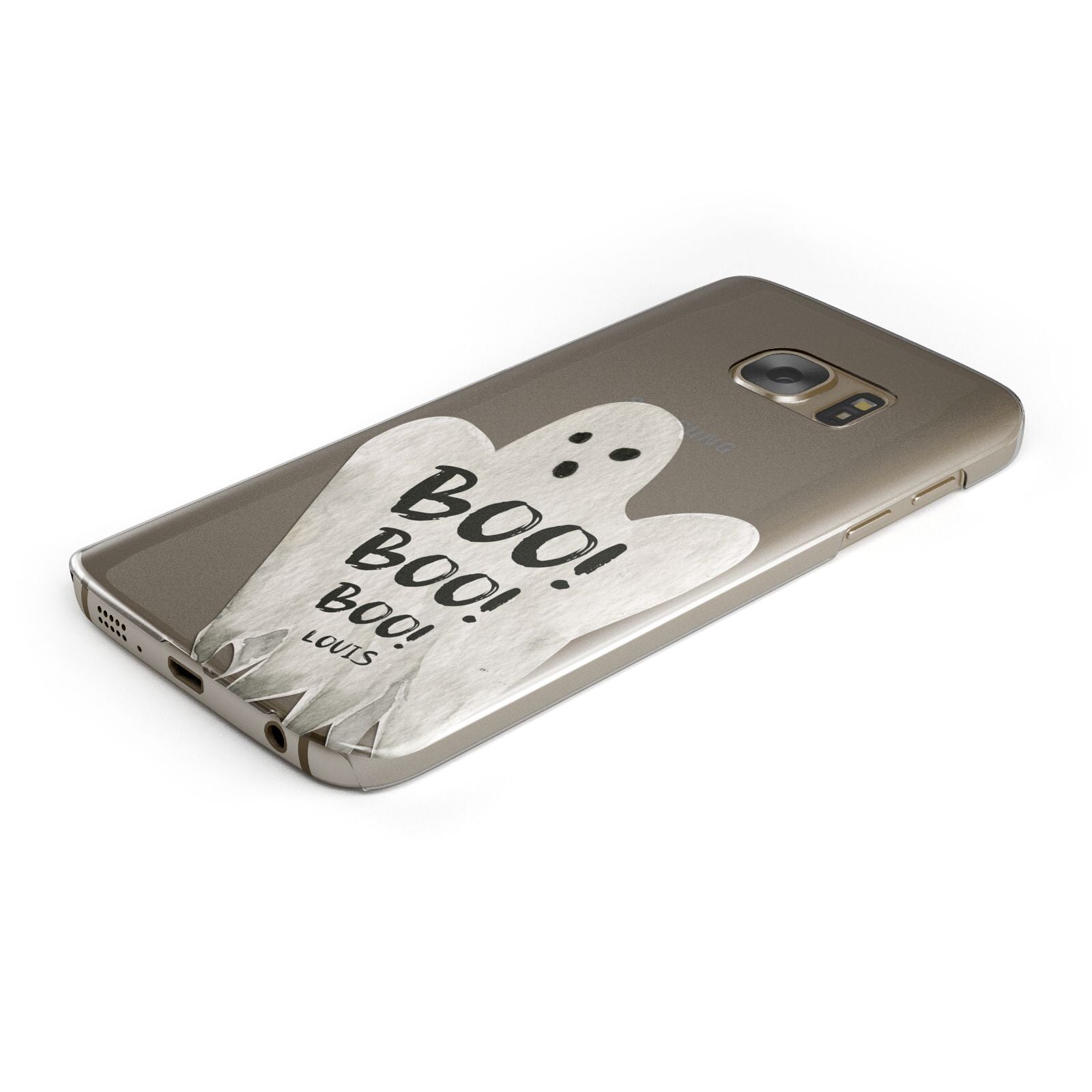 Boo Ghost Custom Samsung Galaxy Case Bottom Cutout