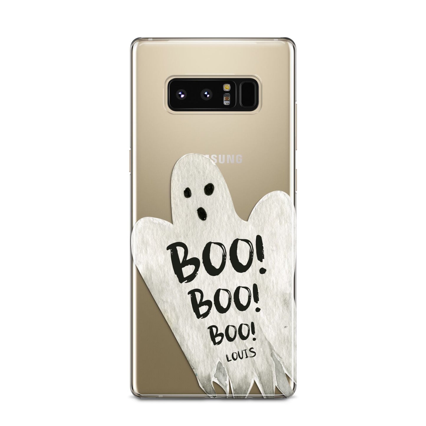 Boo Ghost Custom Samsung Galaxy Note 8 Case