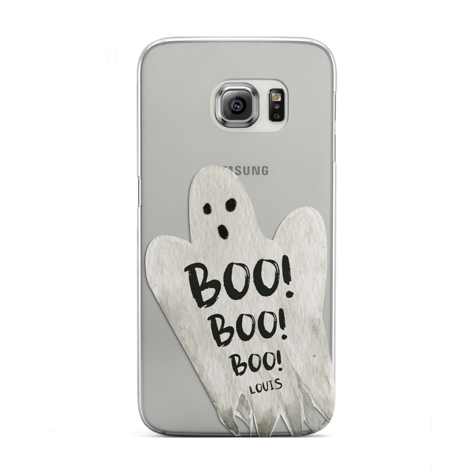 Boo Ghost Custom Samsung Galaxy S6 Edge Case