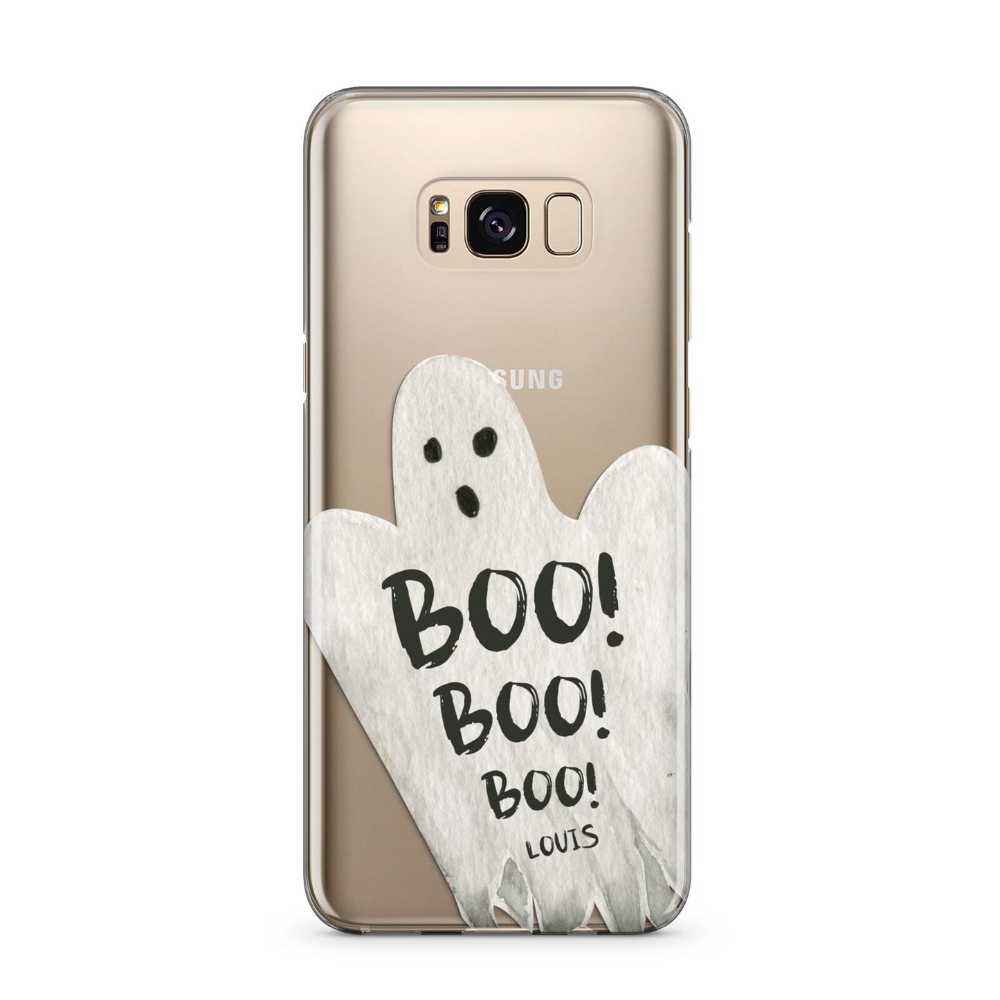 Boo Ghost Custom Samsung Galaxy S8 Plus Case