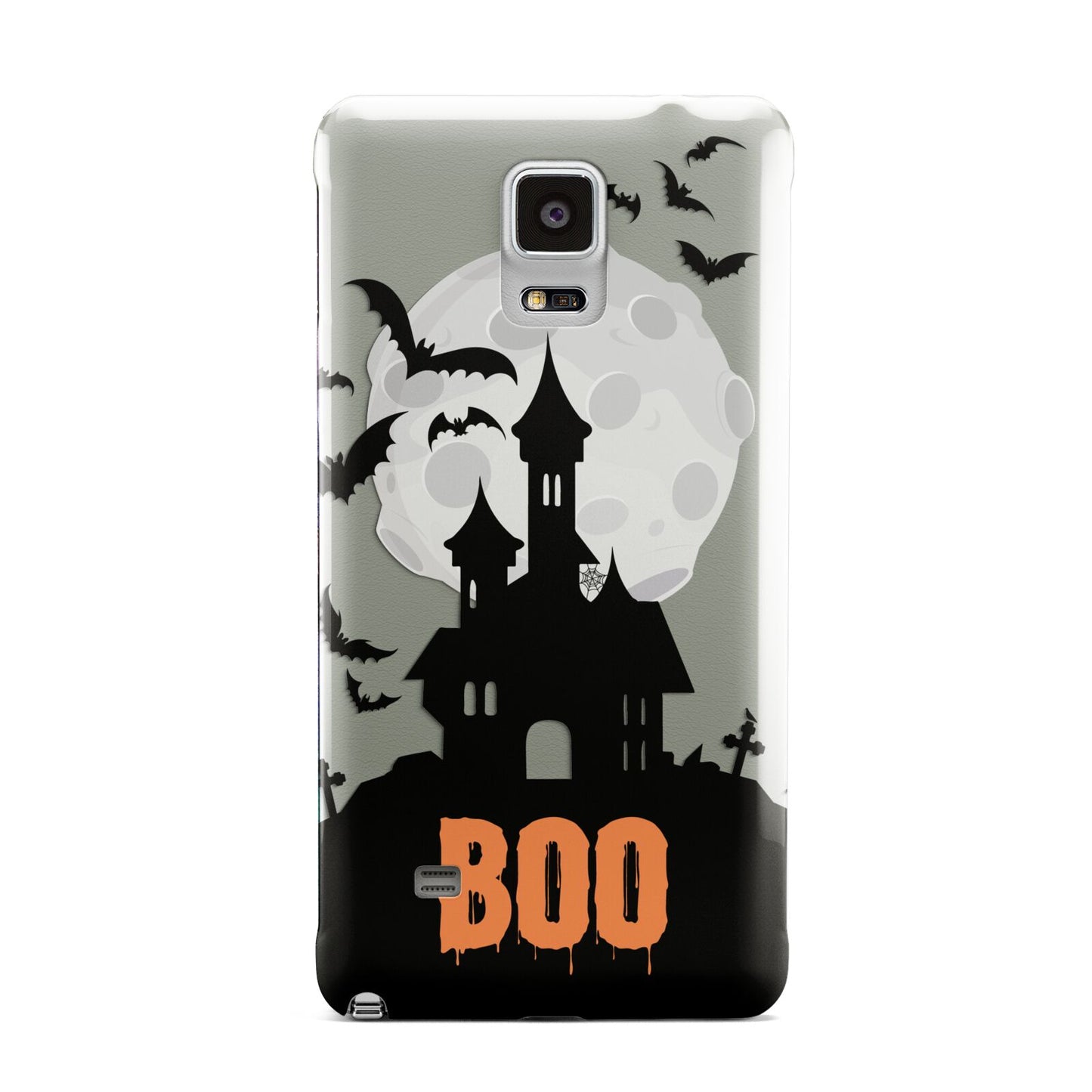 Boo Gothic Black Halloween Samsung Galaxy Note 4 Case