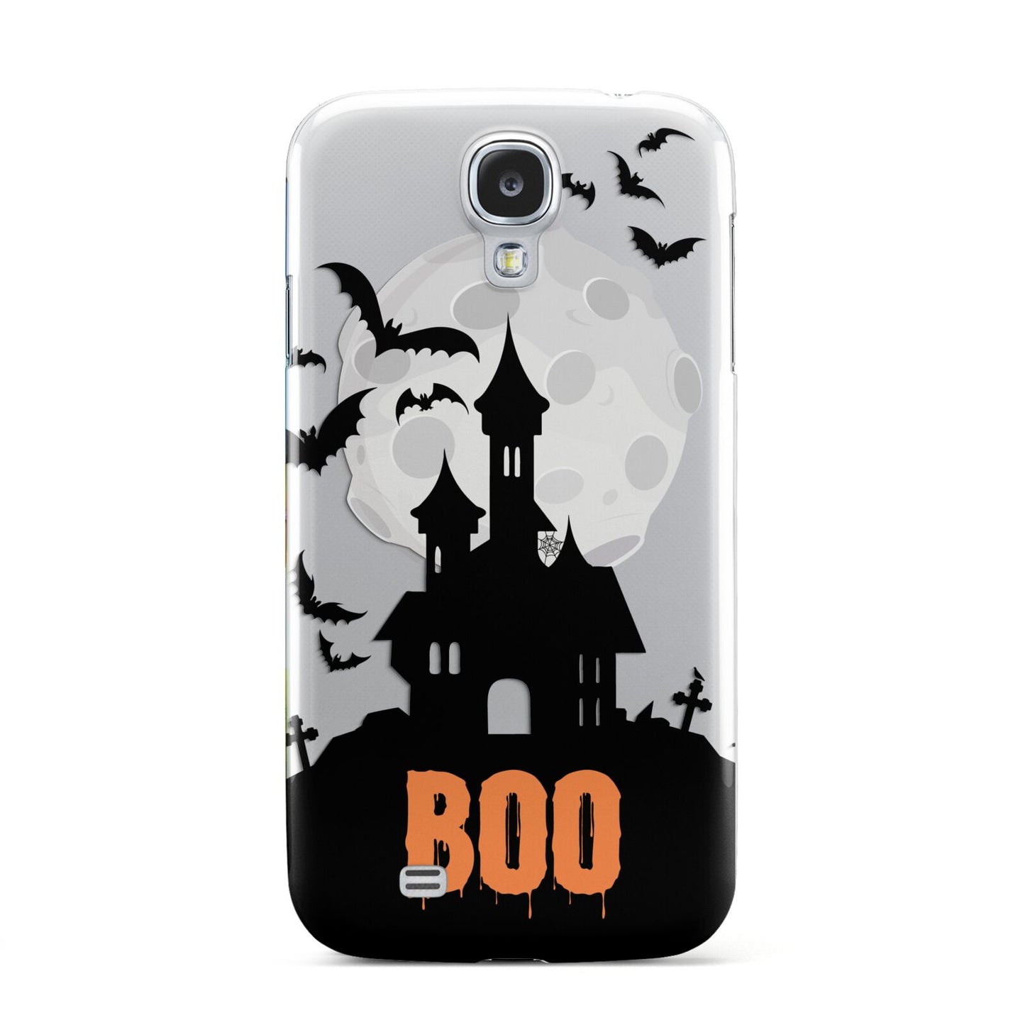 Boo Gothic Black Halloween Samsung Galaxy S4 Case