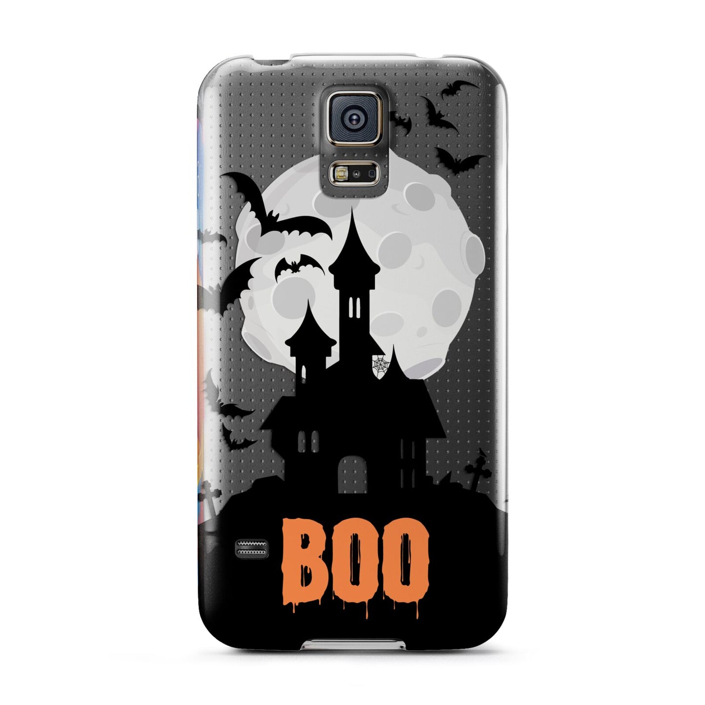 Boo Gothic Black Halloween Samsung Galaxy S5 Case