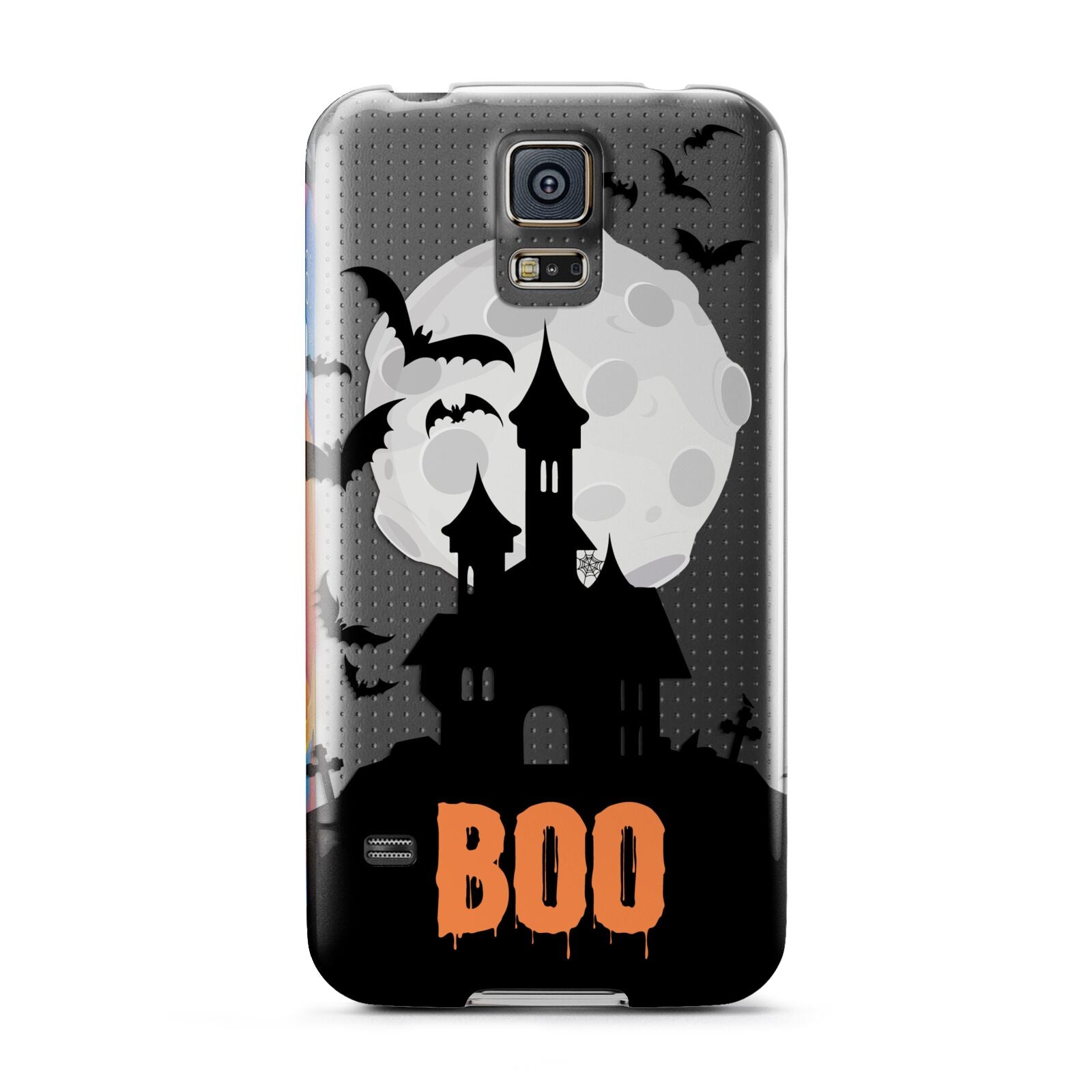 Boo Gothic Black Halloween Samsung Galaxy S5 Case