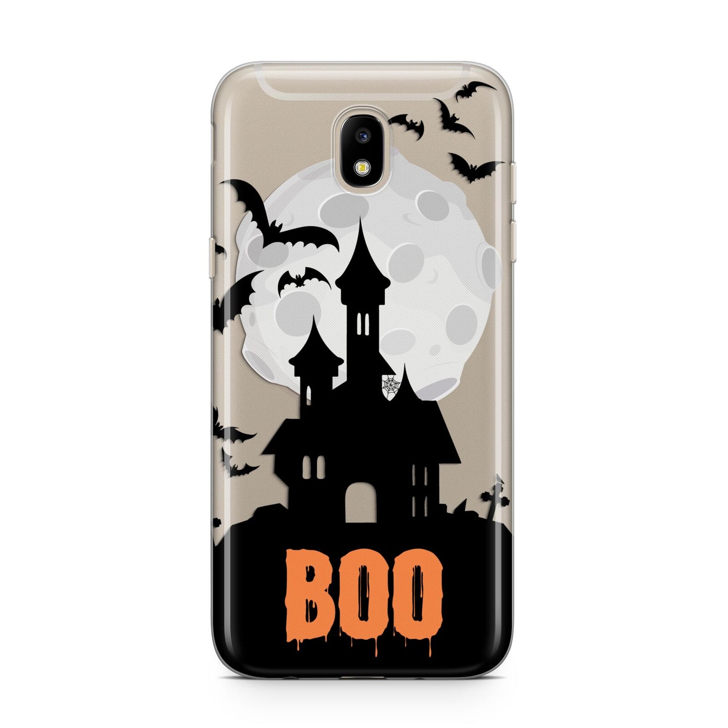 Boo Gothic Black Halloween Samsung J5 2017 Case