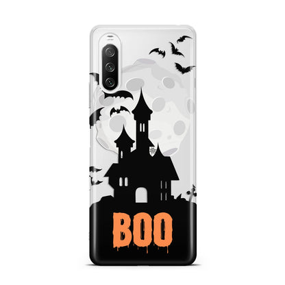 Boo Gothic Black Halloween Sony Xperia 10 III Case