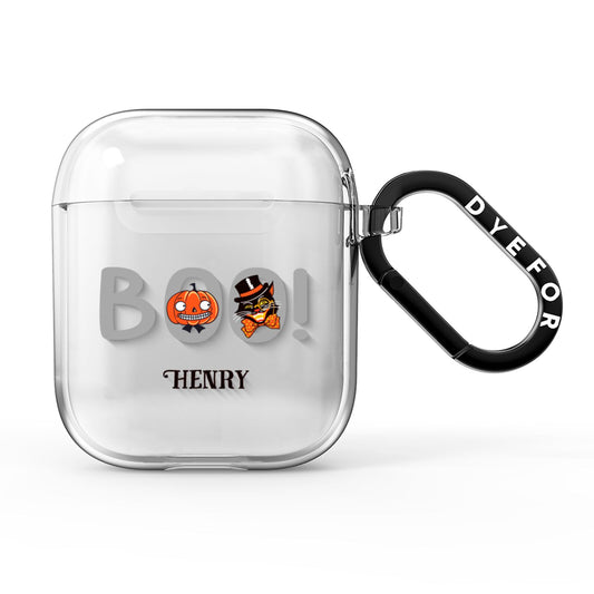 Boo Personalised AirPods Clear Case