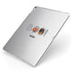Boo Personalised Apple iPad Case on Silver iPad Side View