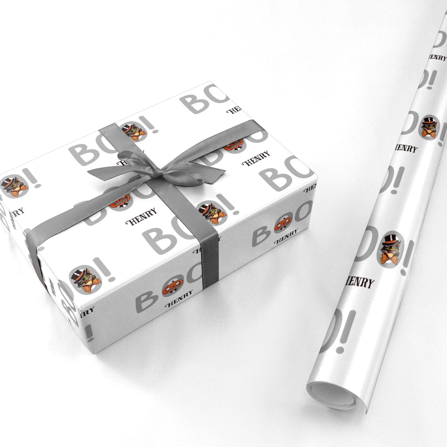 Boo Personalised Personalised Wrapping Paper