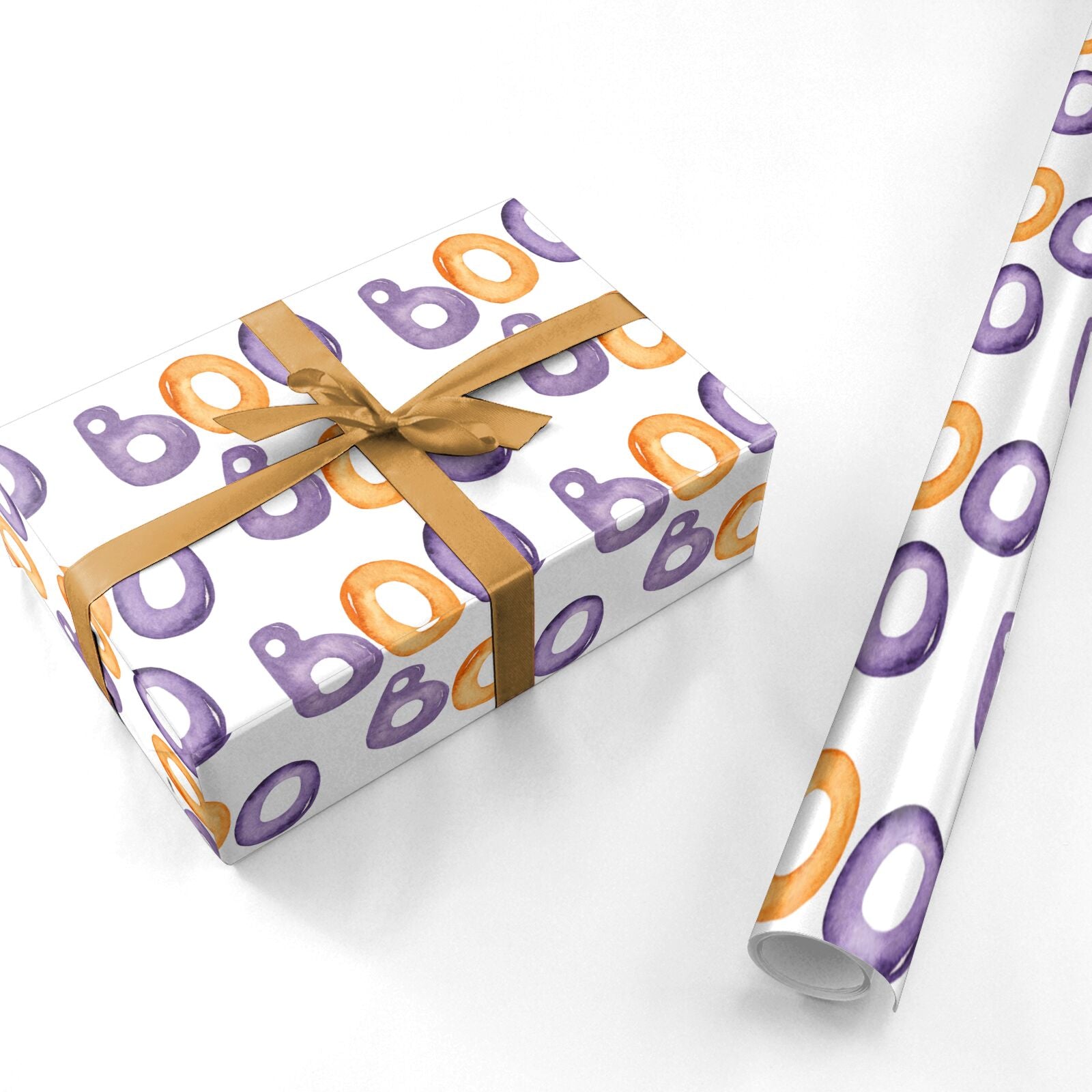 Boo Personalised Wrapping Paper