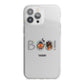 Boo Personalised iPhone 13 Pro Max TPU Impact Case with White Edges