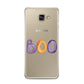 Boo Samsung Galaxy A3 2016 Case on gold phone
