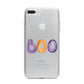 Boo iPhone 7 Plus Bumper Case on Silver iPhone