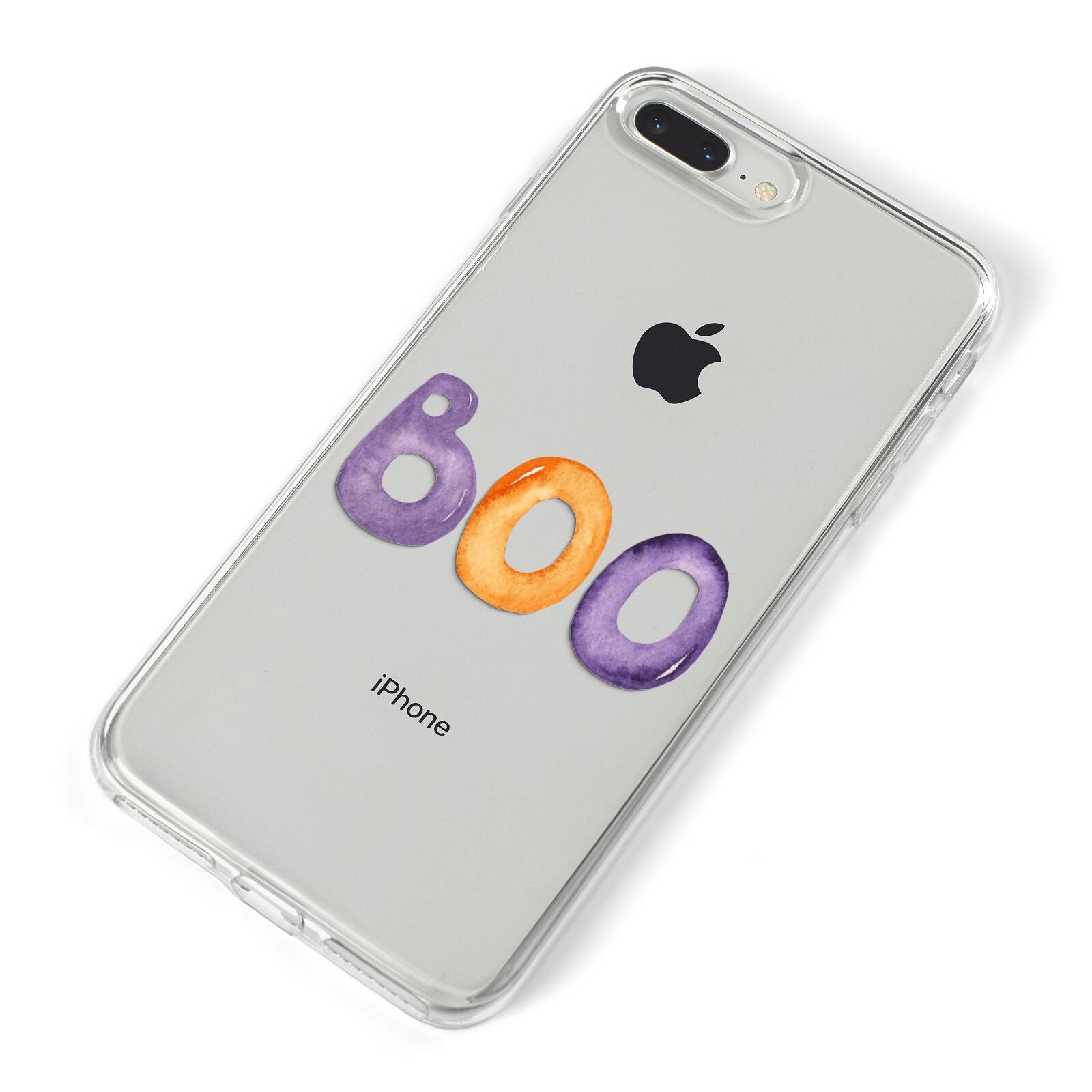 Boo iPhone 8 Plus Bumper Case on Silver iPhone Alternative Image