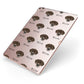 Borador Icon with Name Apple iPad Case on Rose Gold iPad Side View