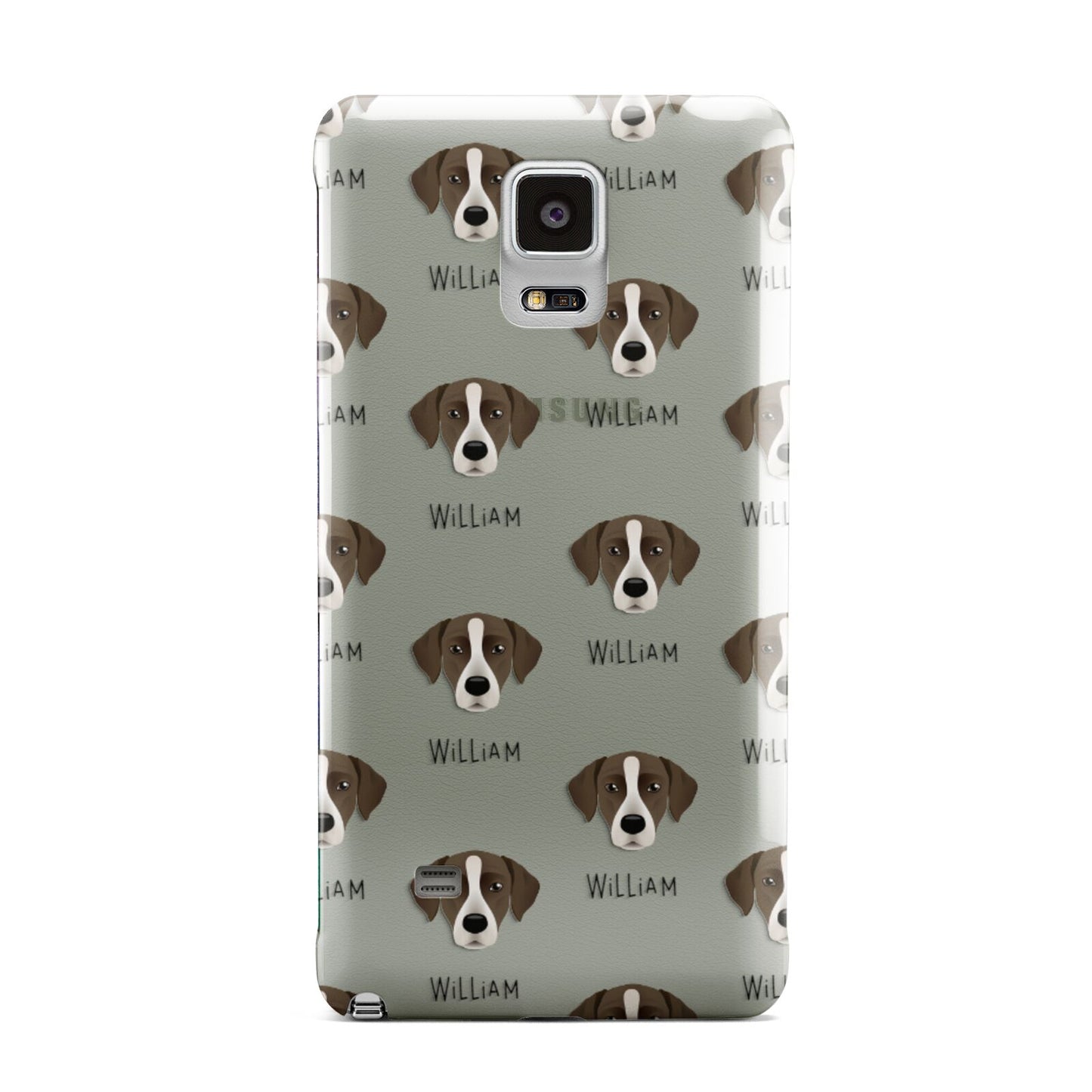 Borador Icon with Name Samsung Galaxy Note 4 Case