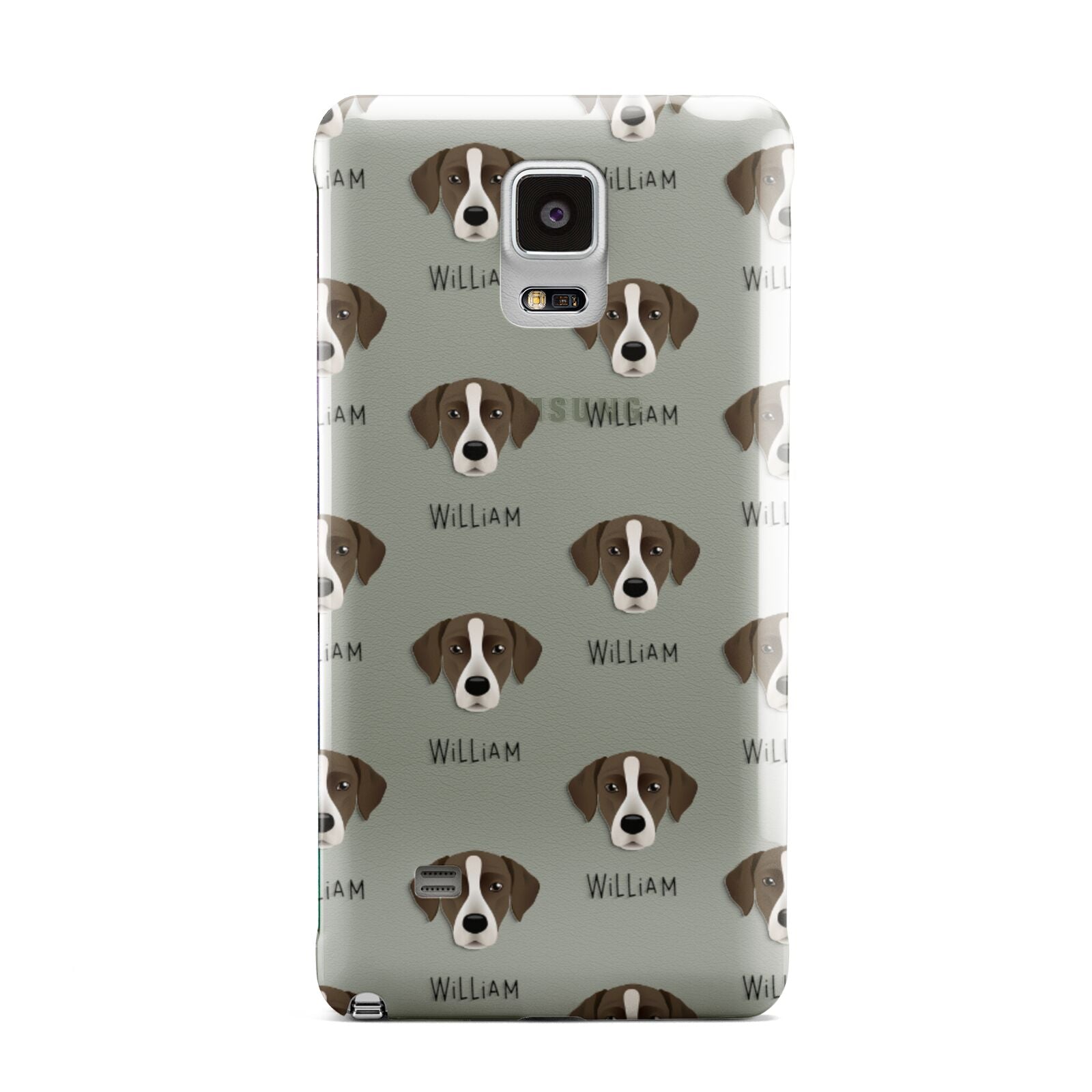 Borador Icon with Name Samsung Galaxy Note 4 Case