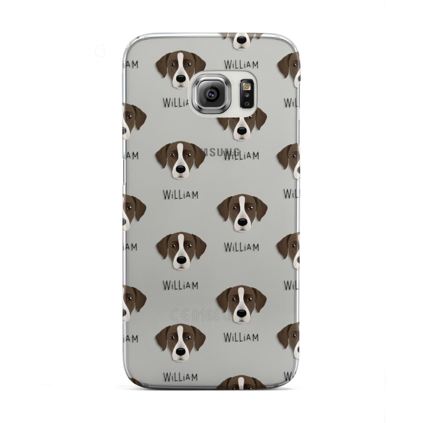 Borador Icon with Name Samsung Galaxy S6 Edge Case
