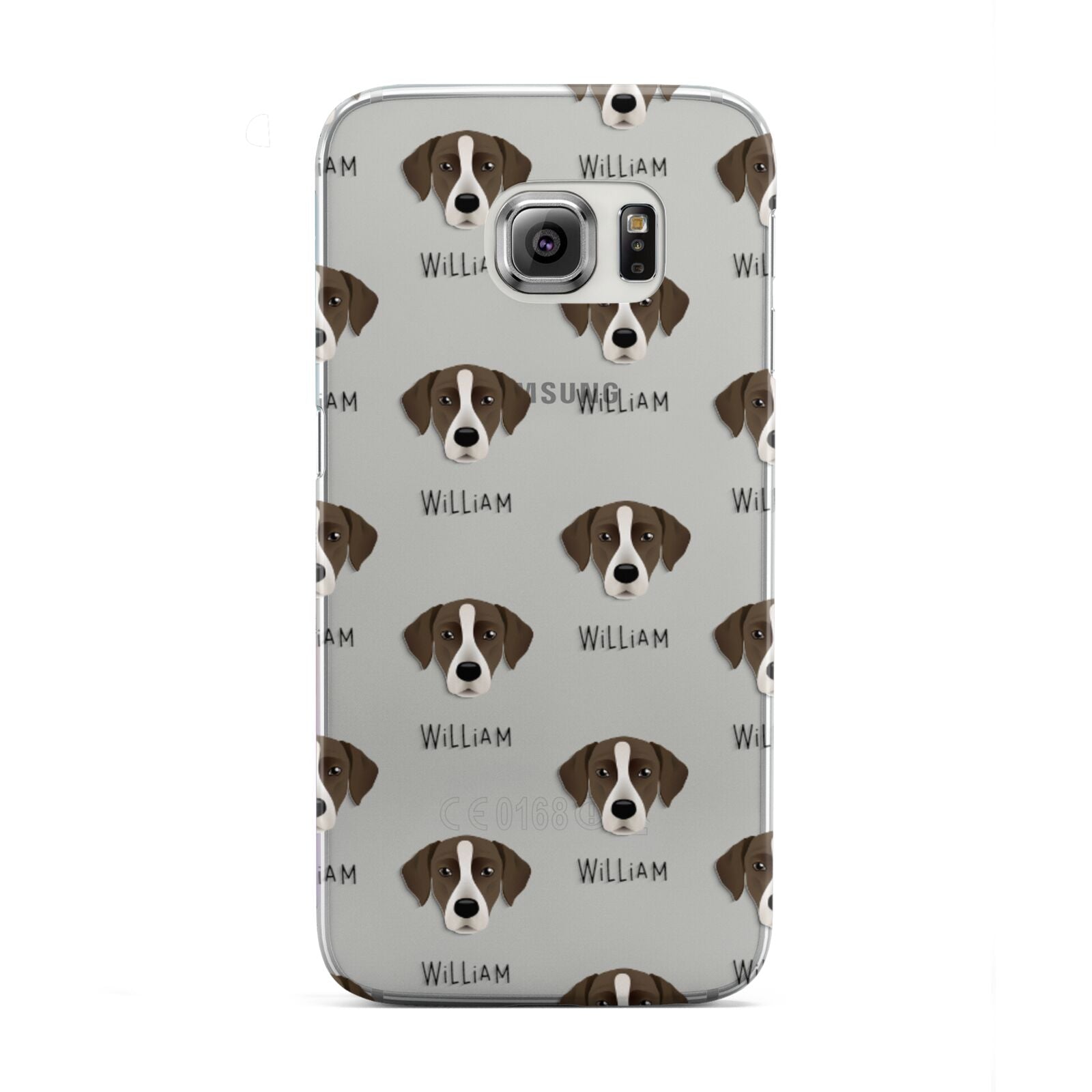 Borador Icon with Name Samsung Galaxy S6 Edge Case