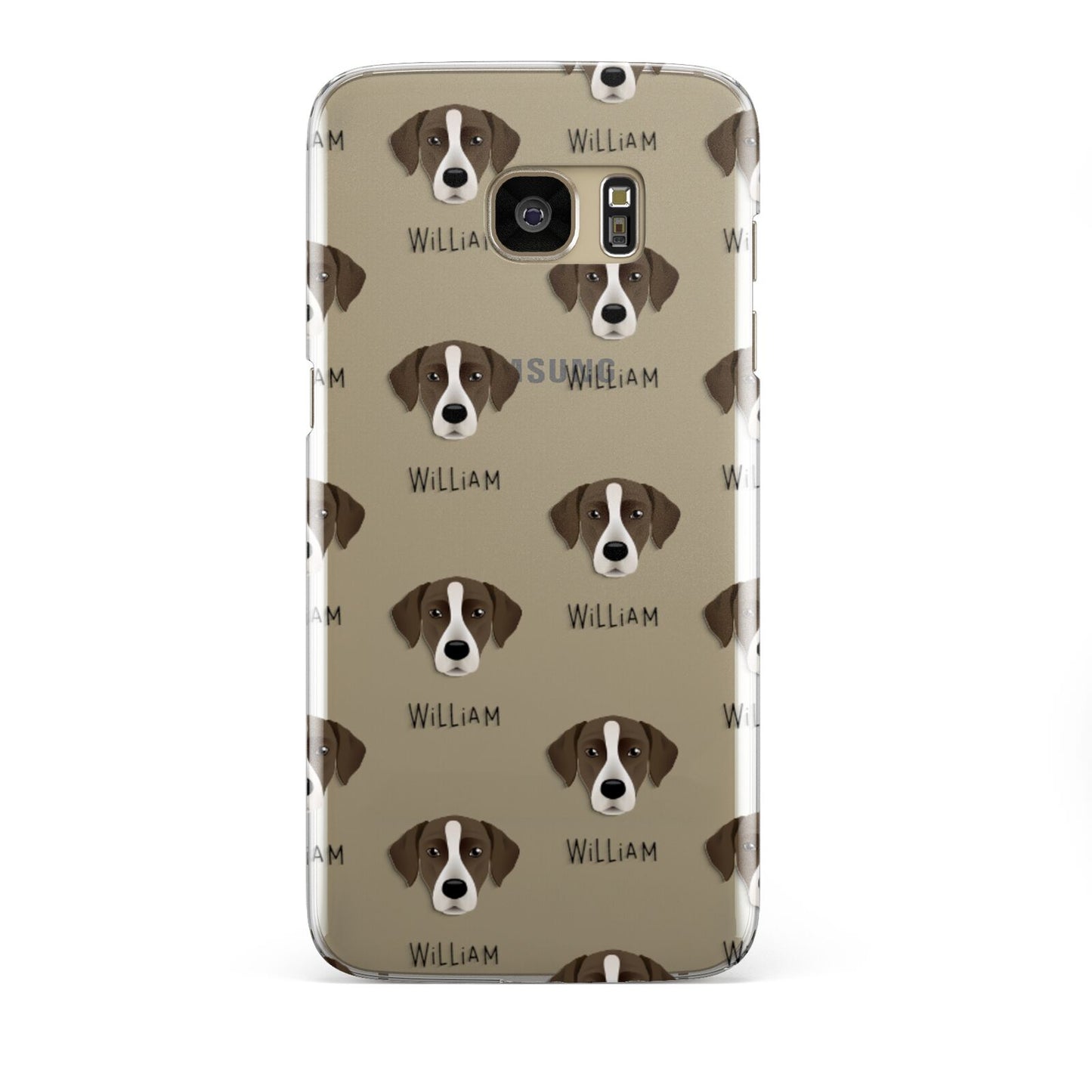 Borador Icon with Name Samsung Galaxy S7 Edge Case