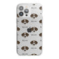Borador Icon with Name iPhone 13 Pro Max TPU Impact Case with White Edges