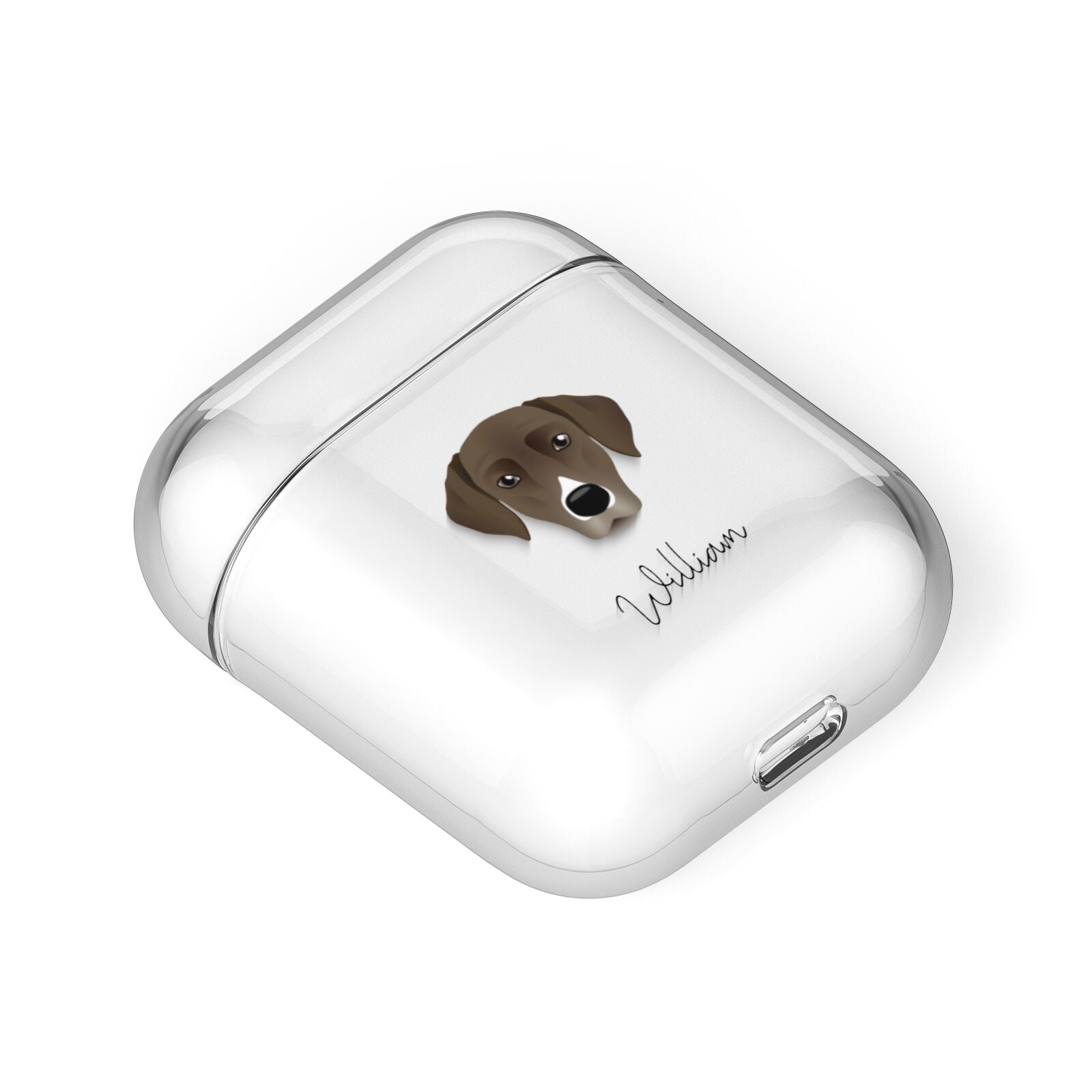 Borador Personalised AirPods Case Laid Flat
