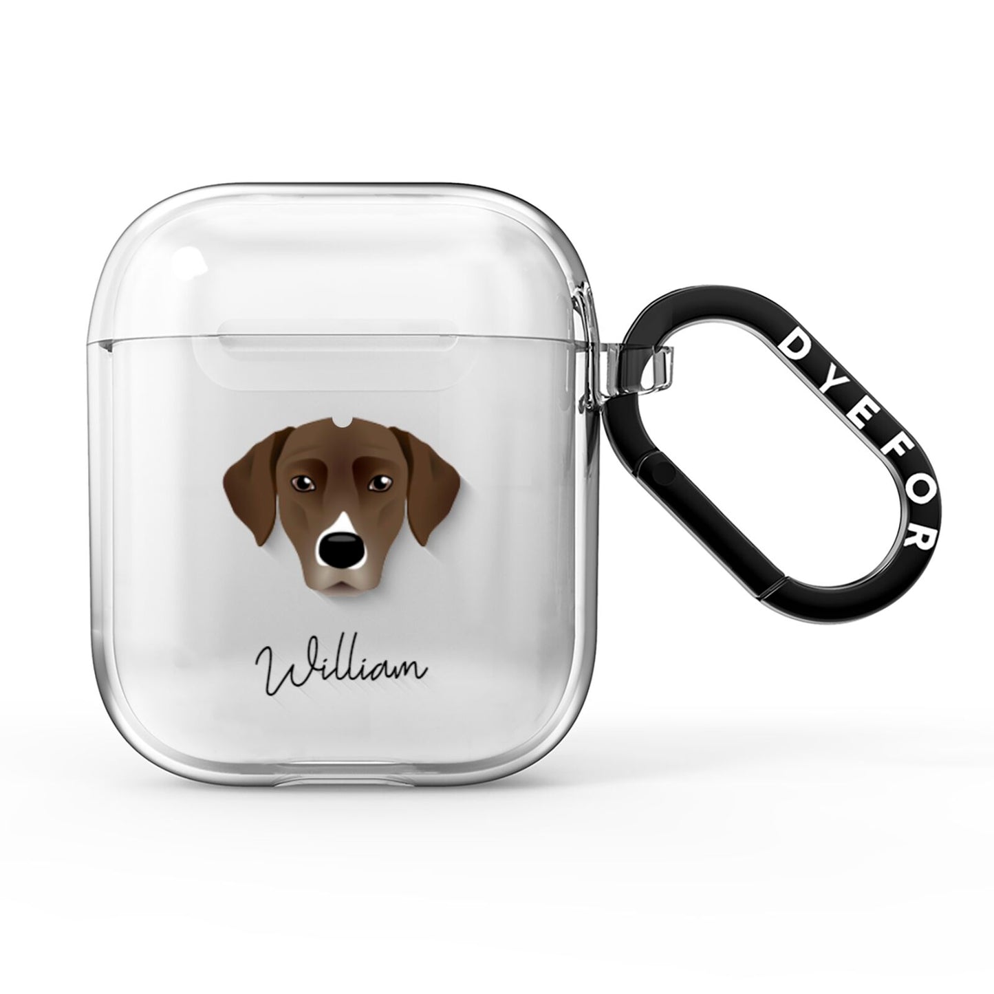 Borador Personalised AirPods Clear Case