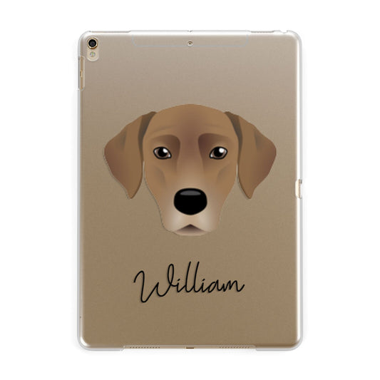 Borador Personalised Apple iPad Gold Case