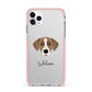 Borador Personalised iPhone 11 Pro Max Impact Pink Edge Case