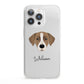 Borador Personalised iPhone 13 Pro Clear Bumper Case