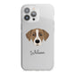 Borador Personalised iPhone 13 Pro Max TPU Impact Case with White Edges