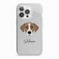 Borador Personalised iPhone 13 Pro TPU Impact Case with White Edges