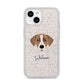 Borador Personalised iPhone 14 Glitter Tough Case Starlight