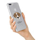 Borador Personalised iPhone 7 Plus Bumper Case on Silver iPhone Alternative Image