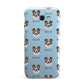 Border Collie Icon with Name Samsung Galaxy A7 2017 Case