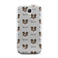 Border Collie Icon with Name Samsung Galaxy S4 Mini Case