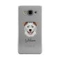 Border Collie Personalised Samsung Galaxy A3 Case