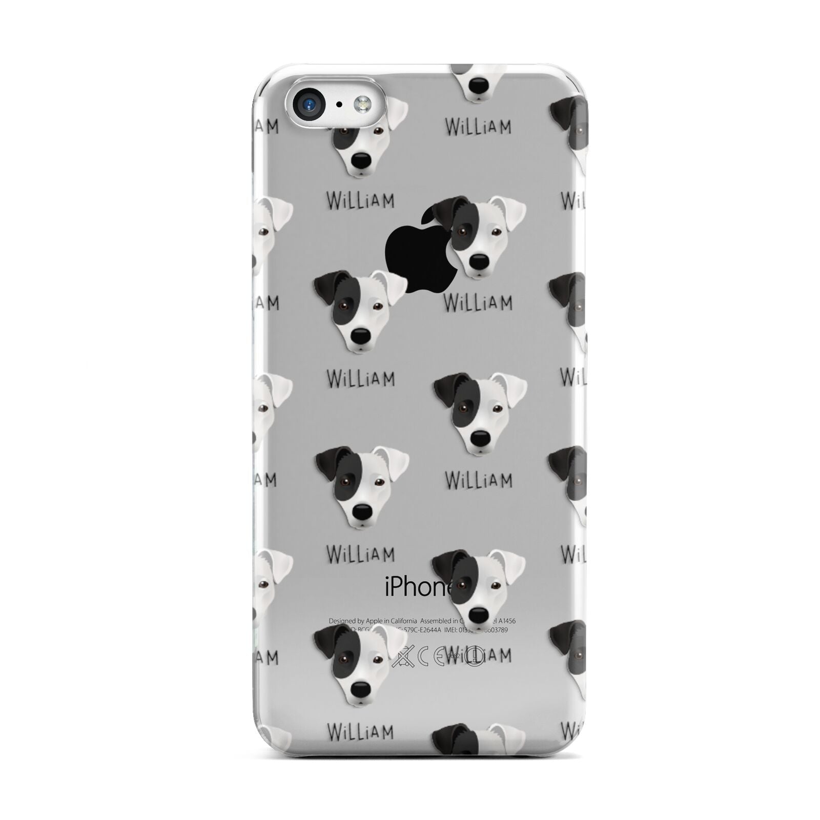Border Jack Icon with Name Apple iPhone 5c Case
