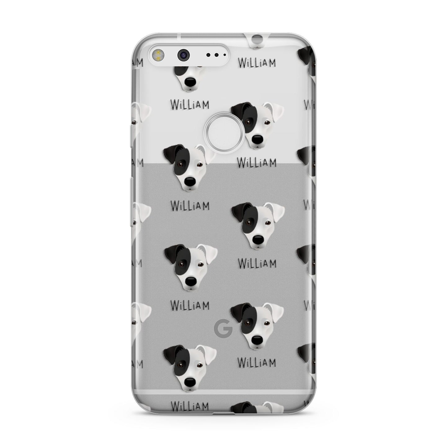 Border Jack Icon with Name Google Pixel Case
