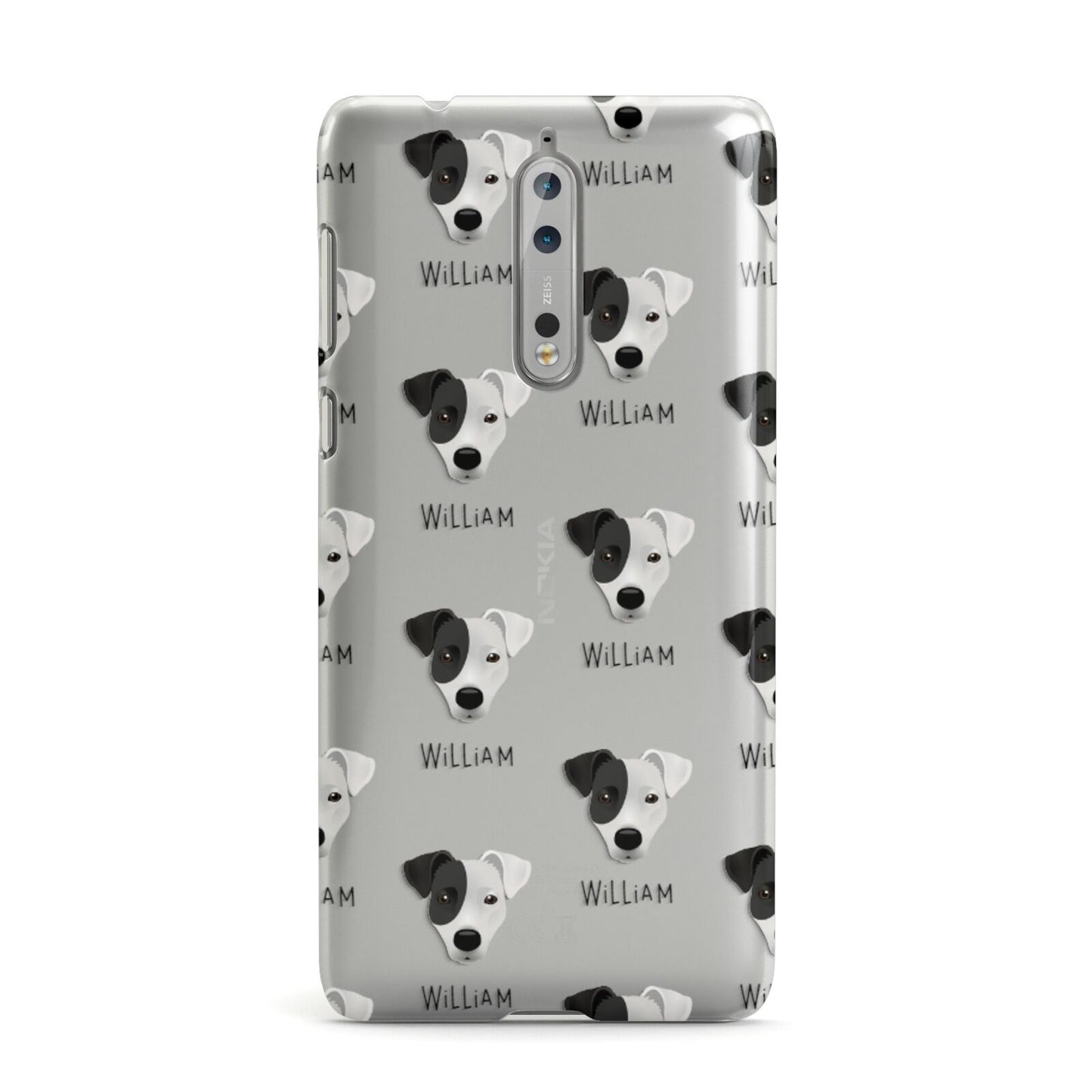 Border Jack Icon with Name Nokia Case