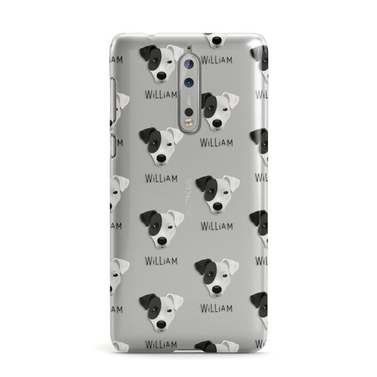 Border Jack Icon with Name Nokia Case