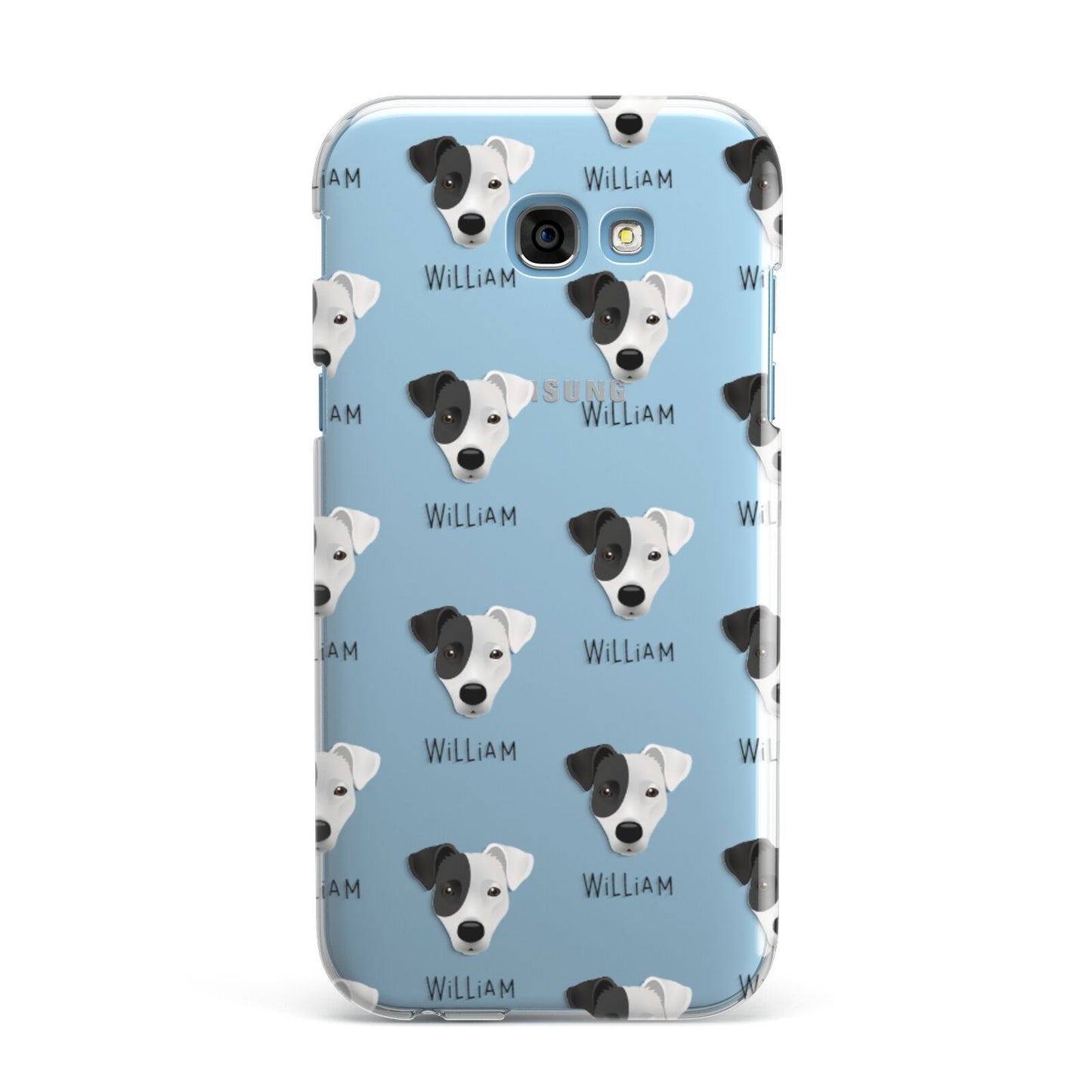 Border Jack Icon with Name Samsung Galaxy A7 2017 Case