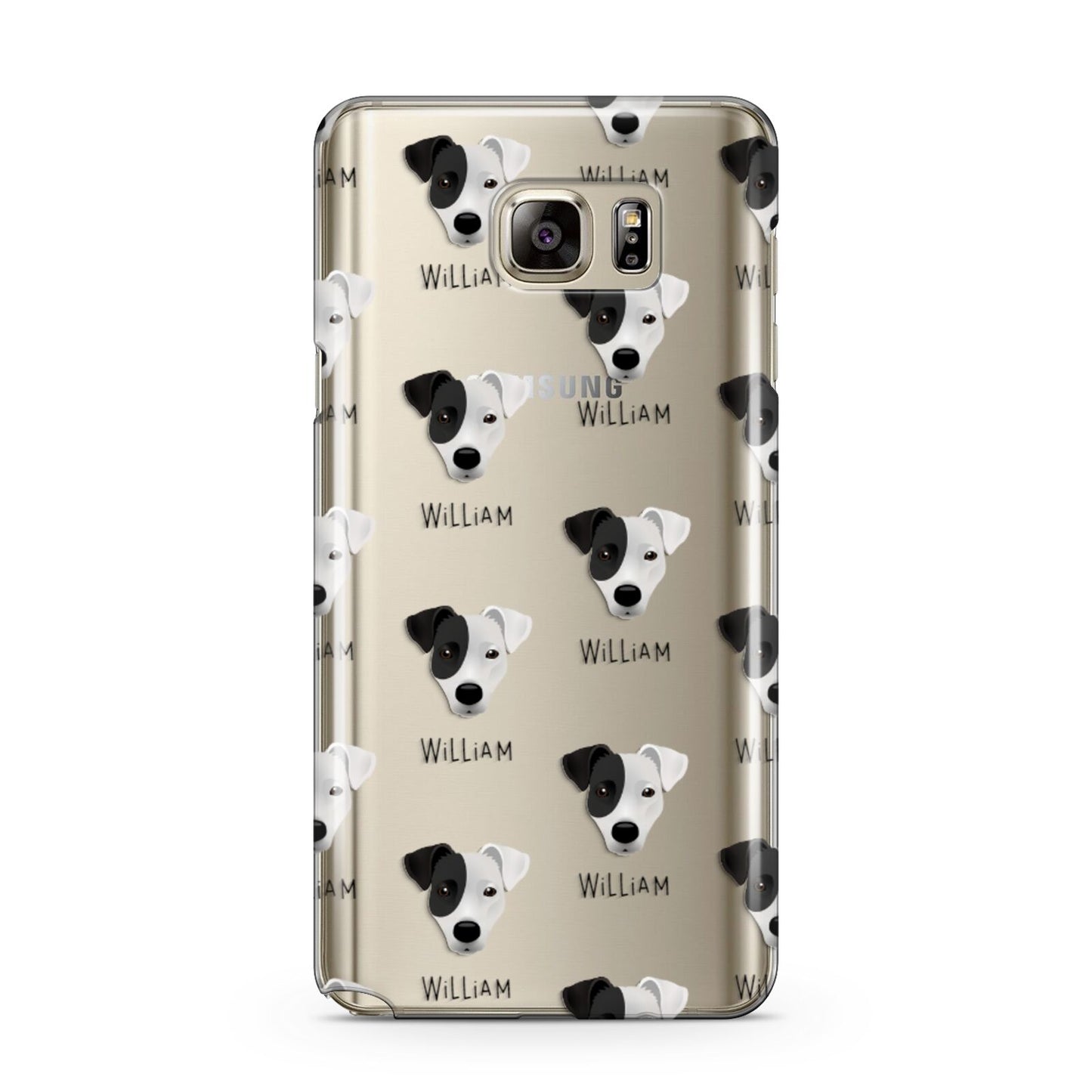 Border Jack Icon with Name Samsung Galaxy Note 5 Case