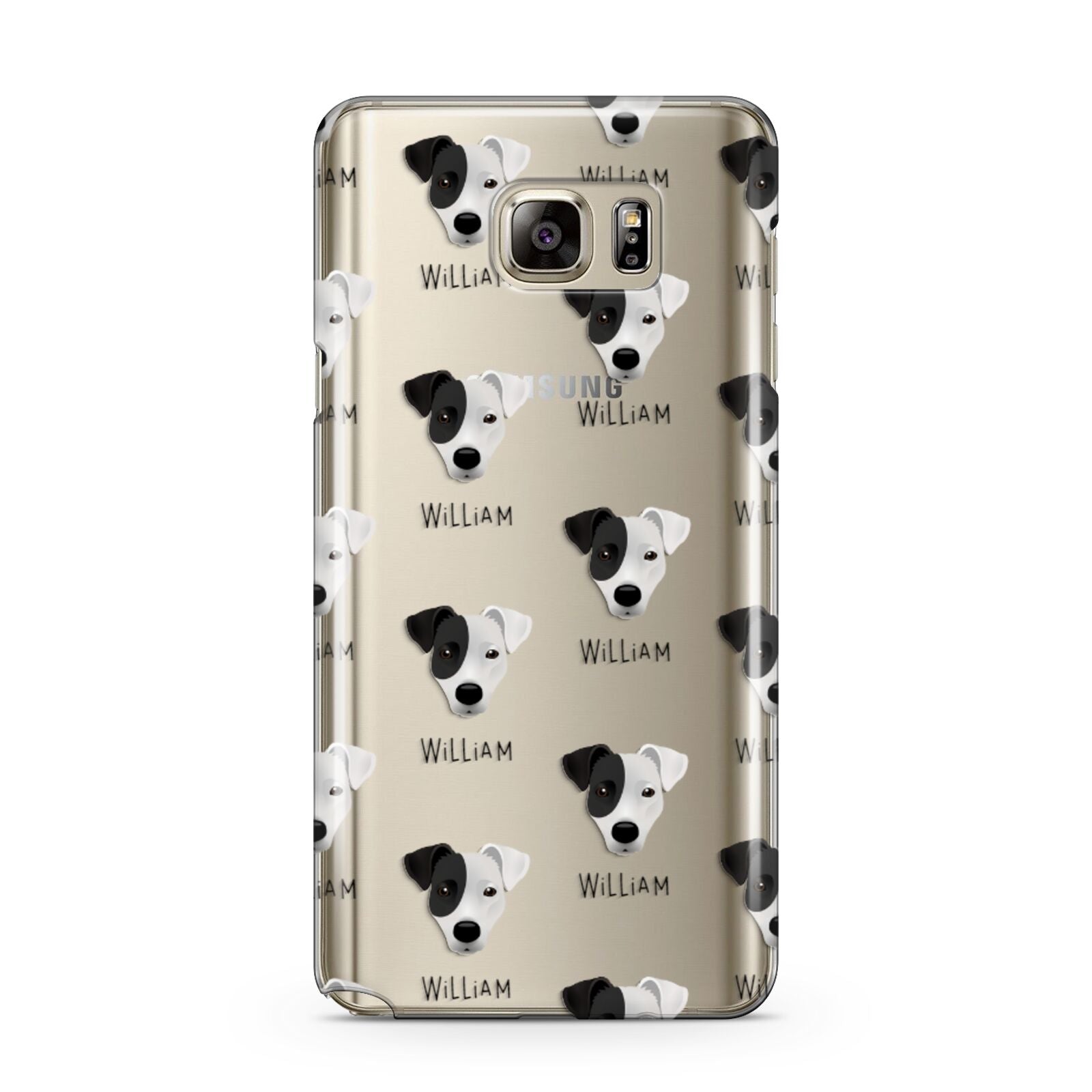 Border Jack Icon with Name Samsung Galaxy Note 5 Case