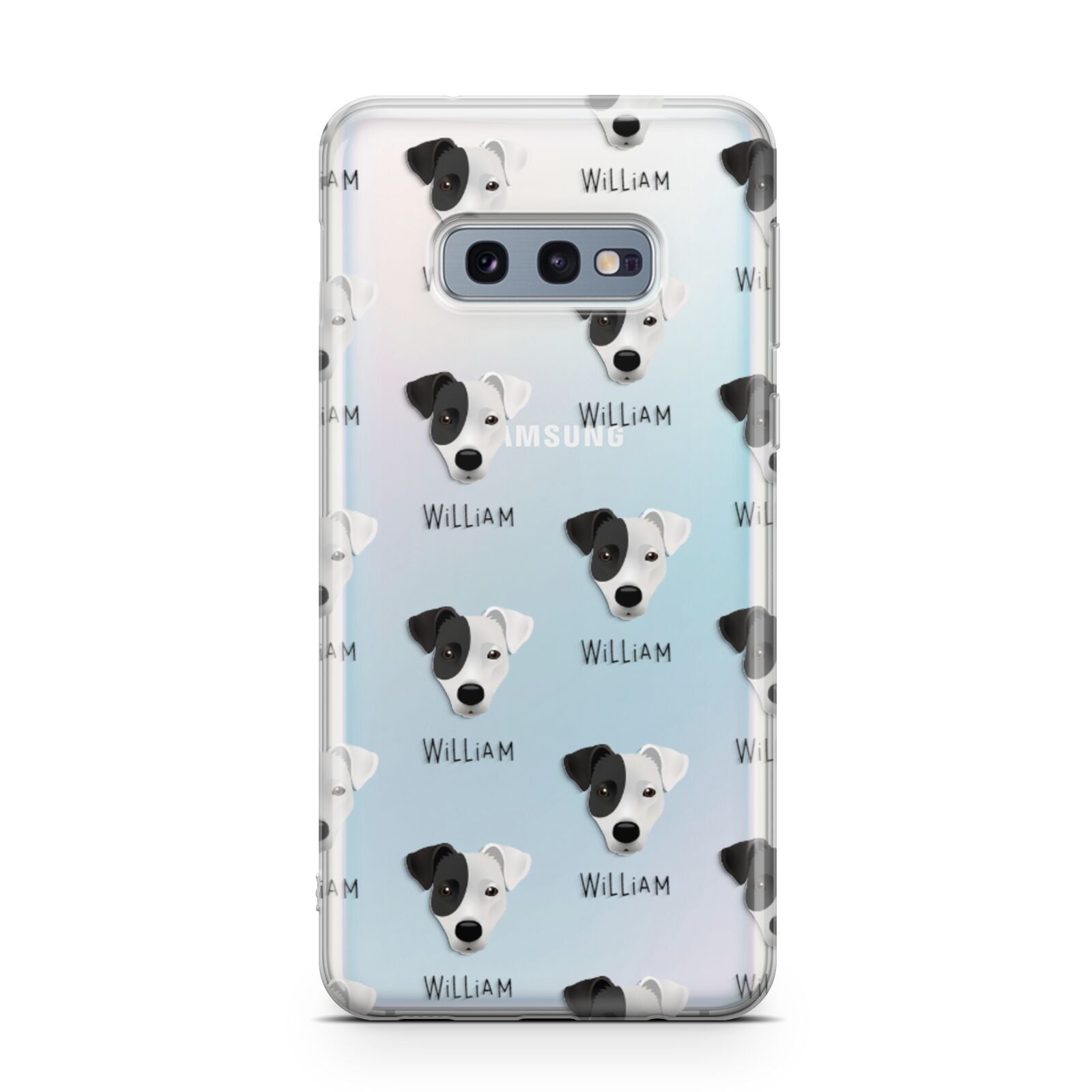 Border Jack Icon with Name Samsung Galaxy S10E Case