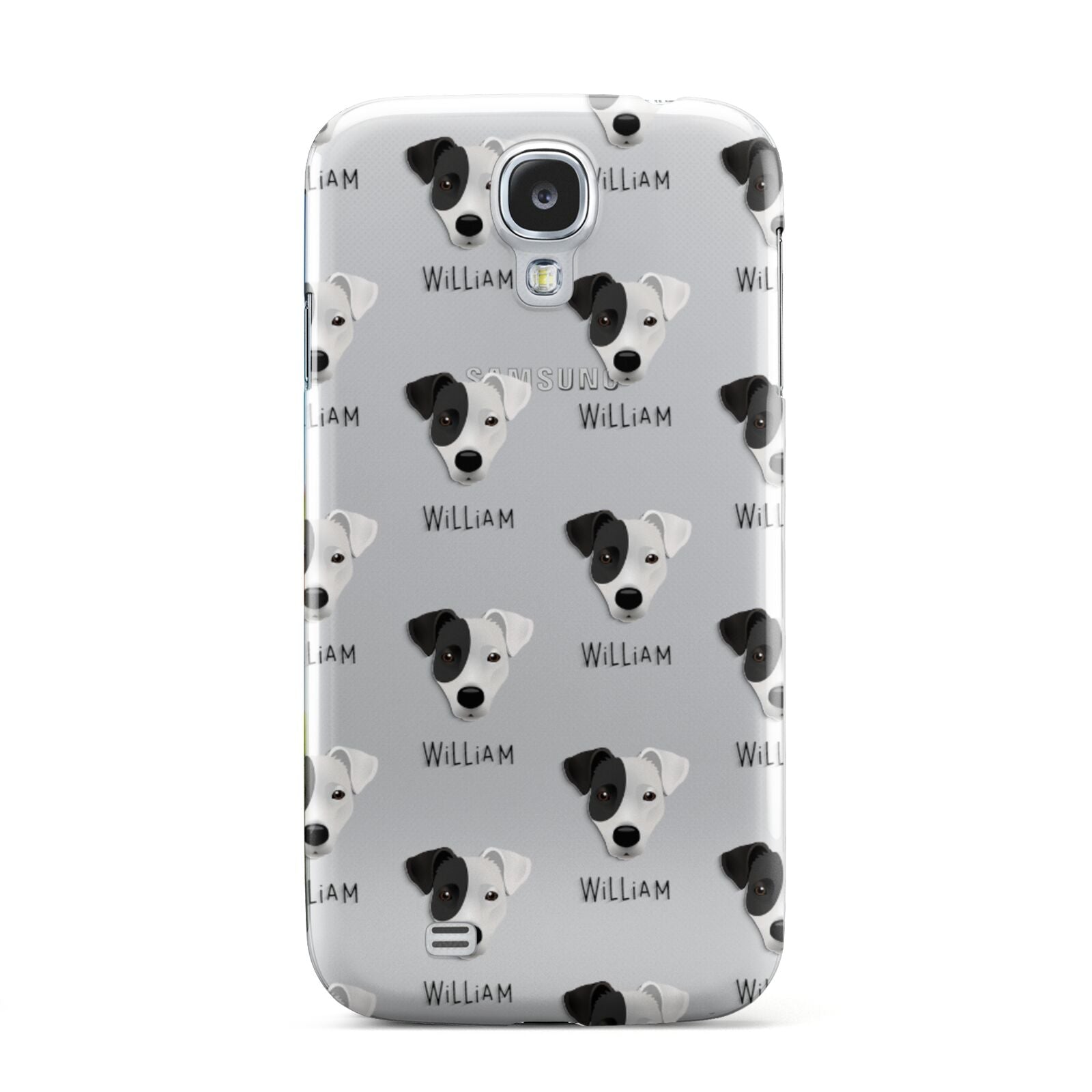 Border Jack Icon with Name Samsung Galaxy S4 Case