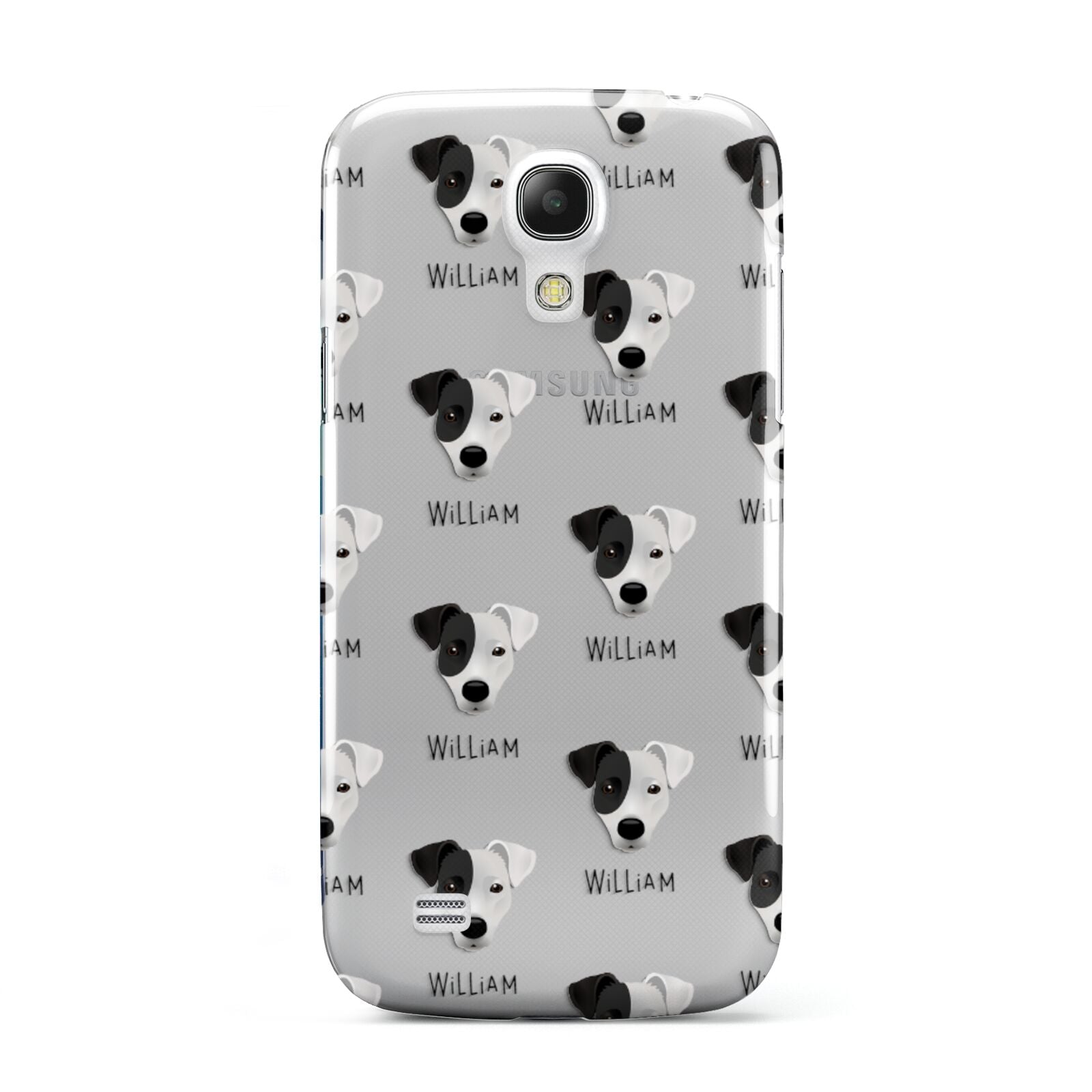 Border Jack Icon with Name Samsung Galaxy S4 Mini Case