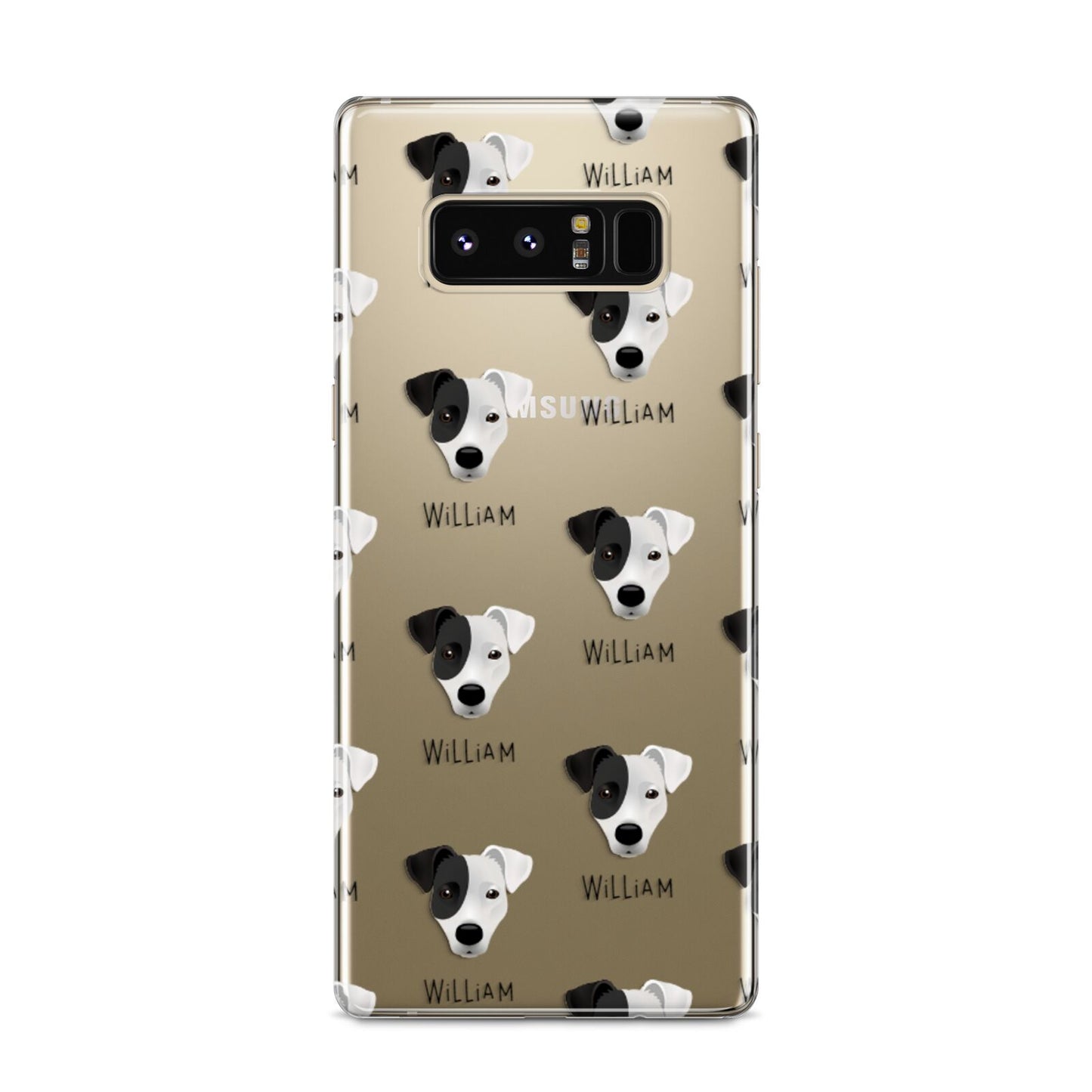 Border Jack Icon with Name Samsung Galaxy S8 Case