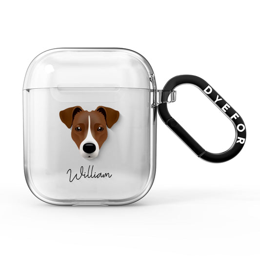 Border Jack Personalised AirPods Clear Case